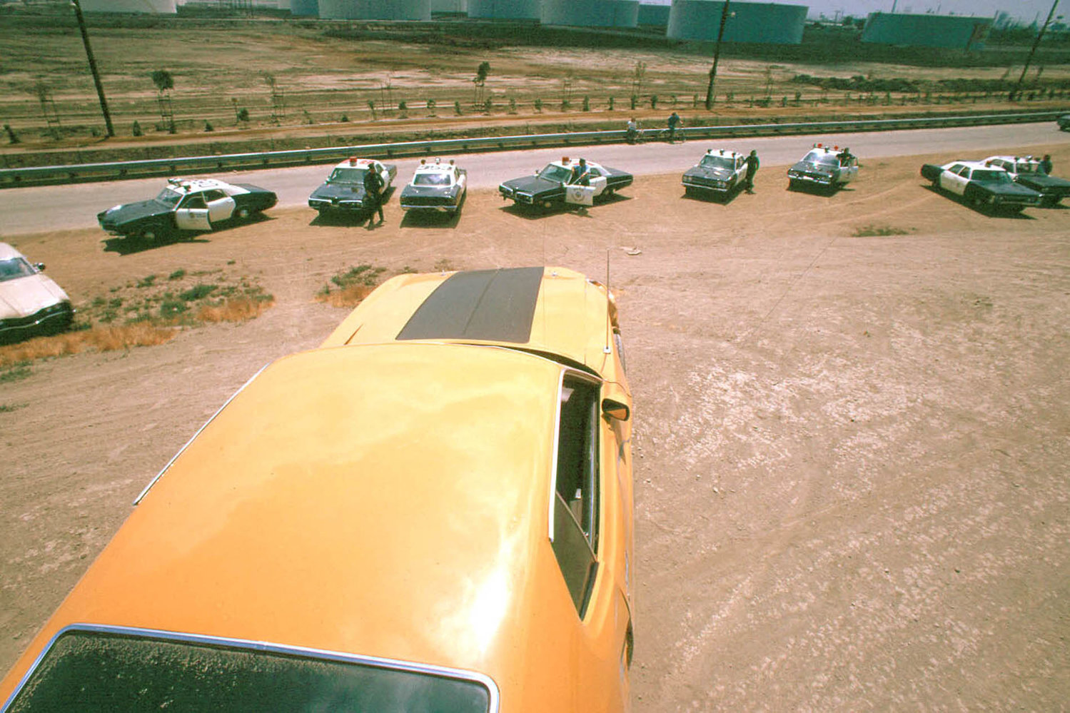 Images from the filming of the 1974 cult classic “Gone in 60 Seconds” were provided to The Chronicle by producer Michael Leone.